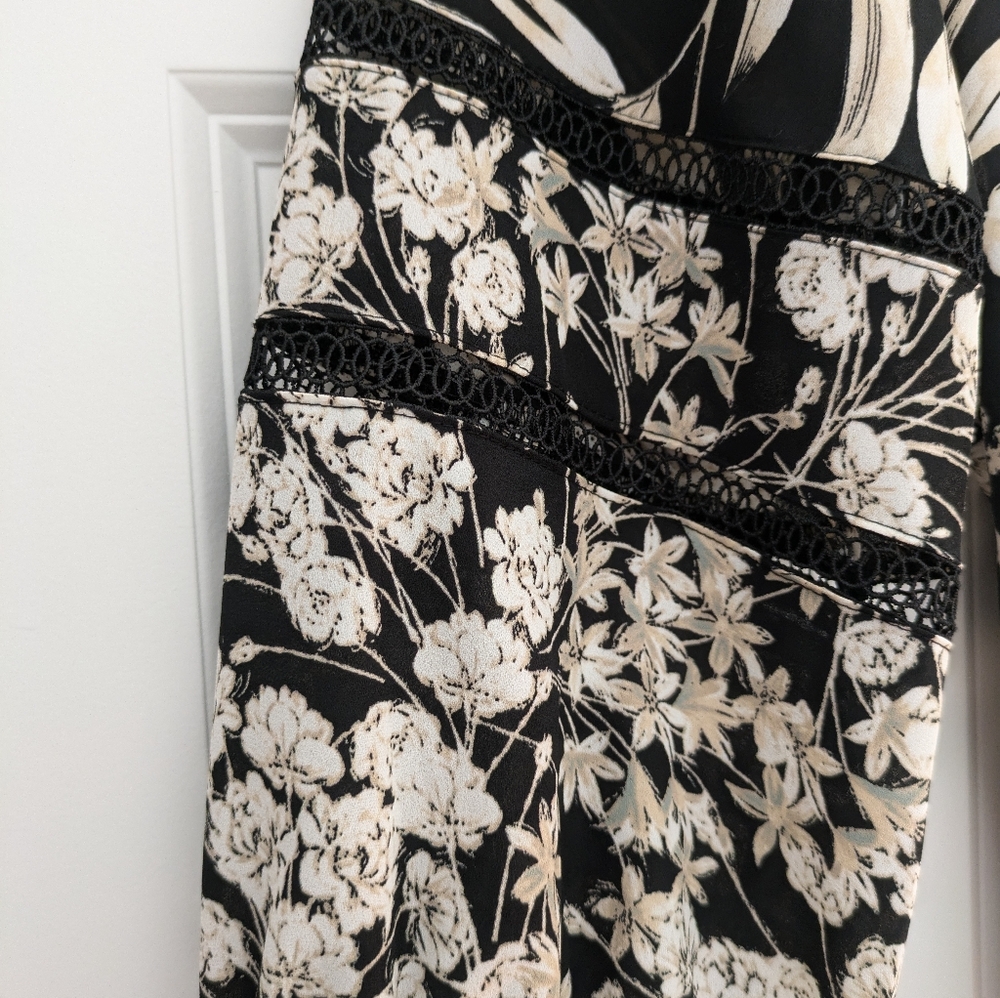 Karl Lagerfeld Beautiful Blouse Mixed Print S - Picture 6 of 12